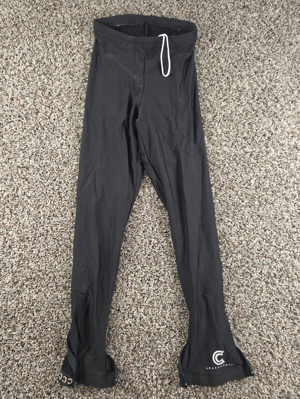 Cannondale Cycling Womens Sz M Compression Cycling Bike Pants Black ankle Zip